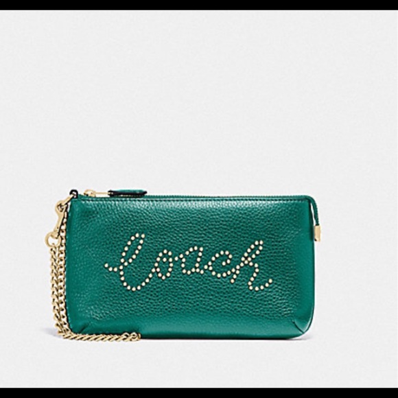 💯Stunning Coach Large Signature Wristlet 🤩 - Picture 4 of 6